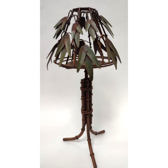 Unbranded Accents Fairy Lamp Candle Holder Metal Polynesian Style